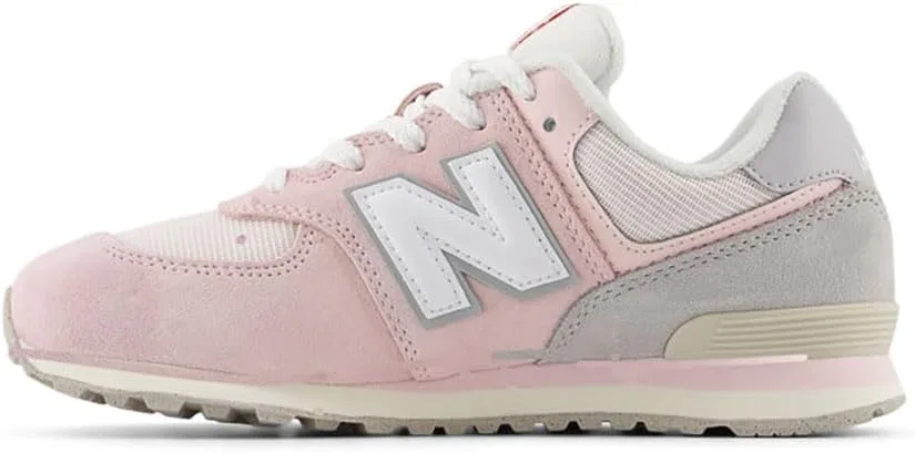 Детские кроссовки New Balance 574, Rosa Shell Pink — фото 4