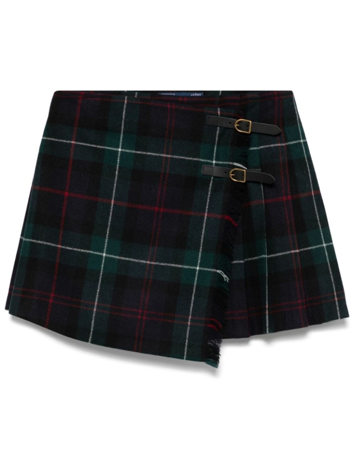 

Юбка мини в клетку Polo Ralph Lauren, зеленый