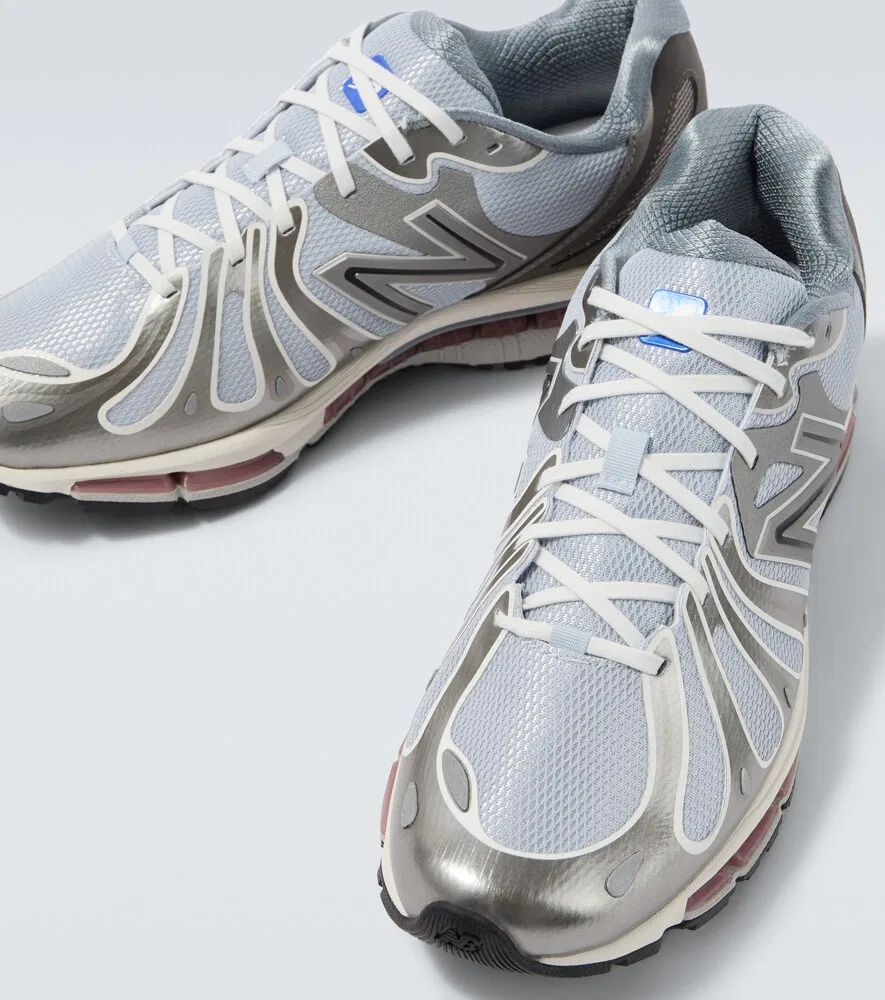Кроссовки 1890 года New Balance, серебро — фото 3