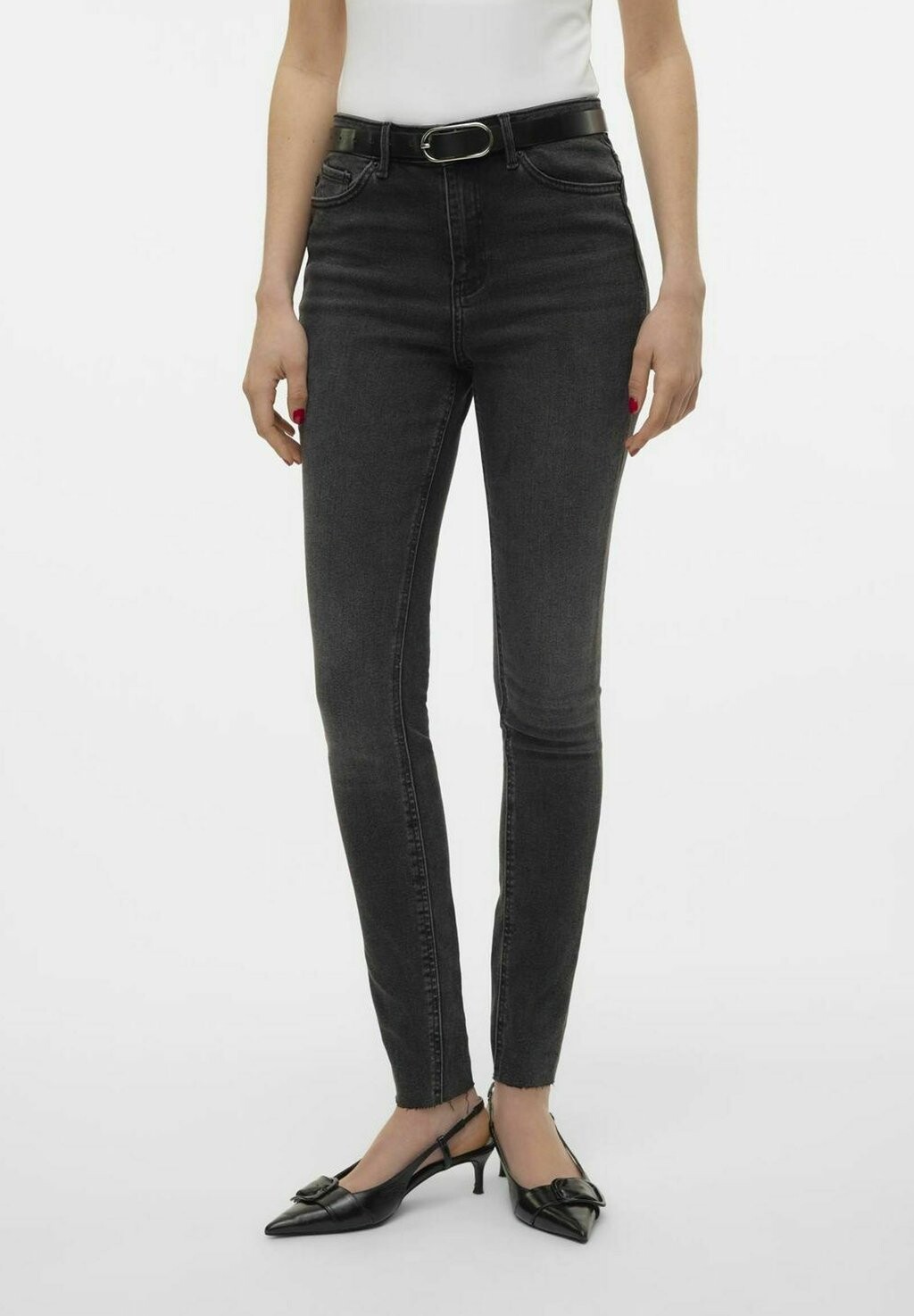 

Джинсы Skinny Fit VMSOPHIA HOHE TAILLE Vero Moda, цвет black denim