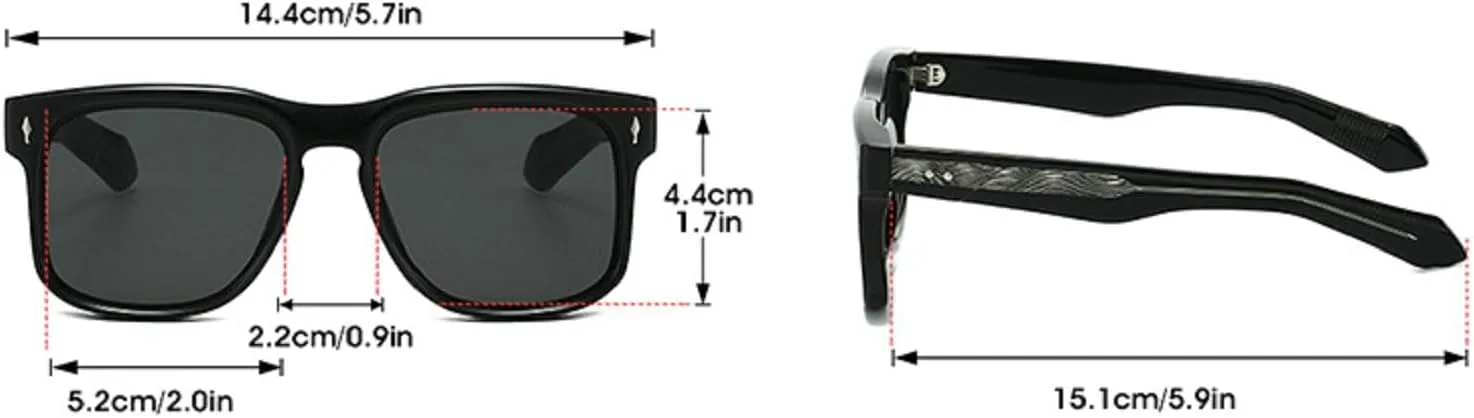 

Модные женские квадратные солнцезащитные очки-пилот с защитой от УФ-излучения UV400 в стиле ретро, ​​большие, необычной формы, для женщин mincl, Grey Clear