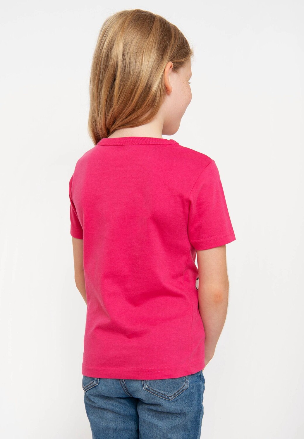 Футболка Organic Kids «Улица Сезам» - Cookie Monster LOGOSHIRT, розовый — фото 4