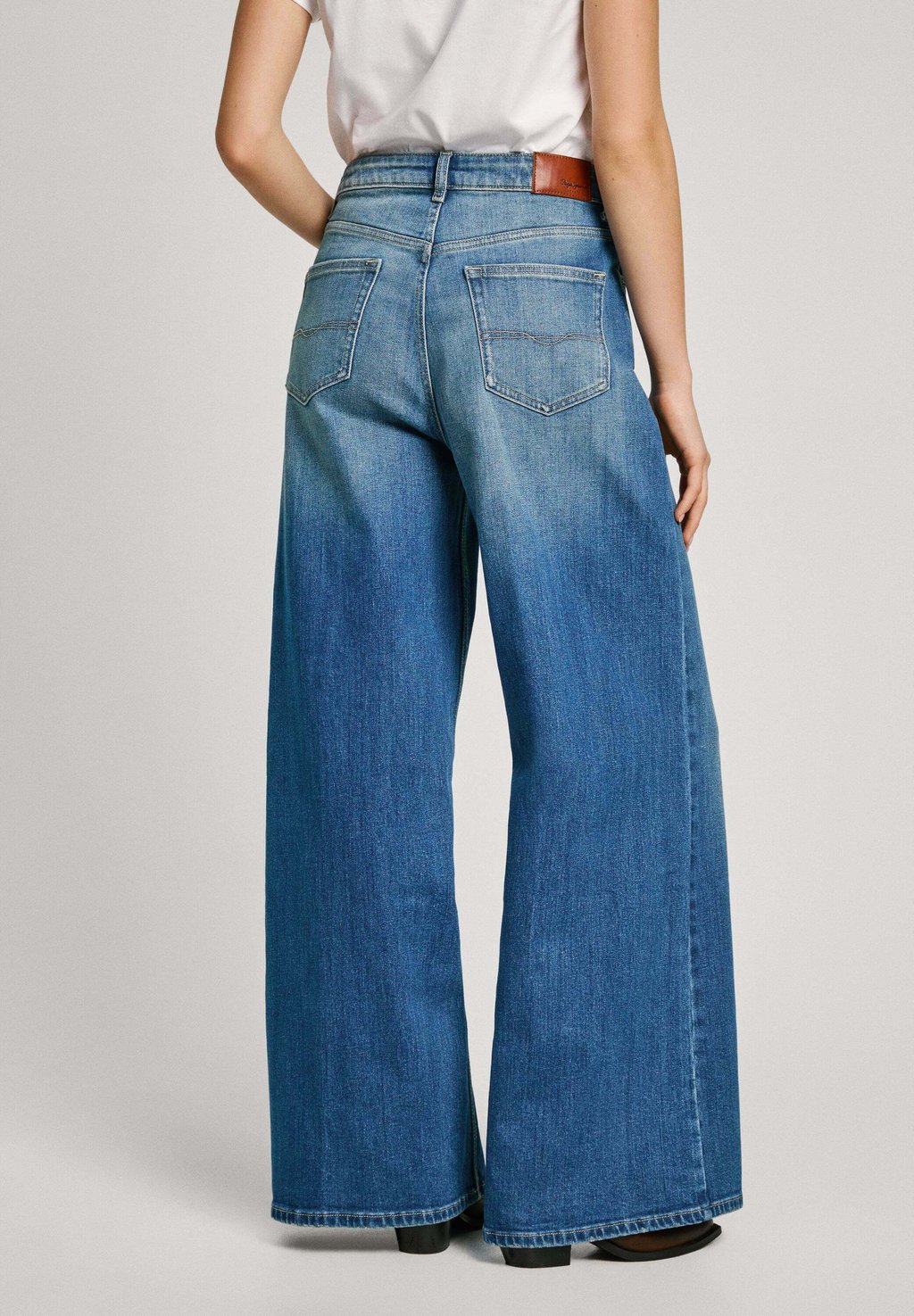 

Расклешенные джинсы WIDE LEG Pepe Jeans, синий деним