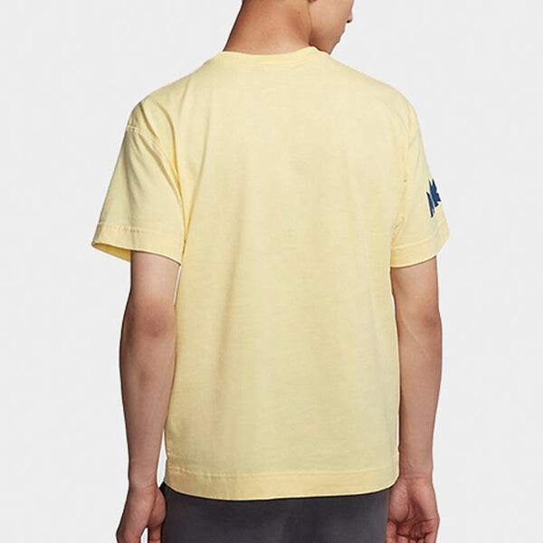 Футболка sportswear vintage printed tee men yellow Nike, желтый — фото 3