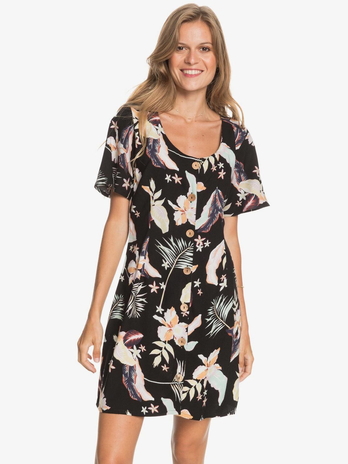 

Платье Roxy ALL EYESONLOVEP, серый