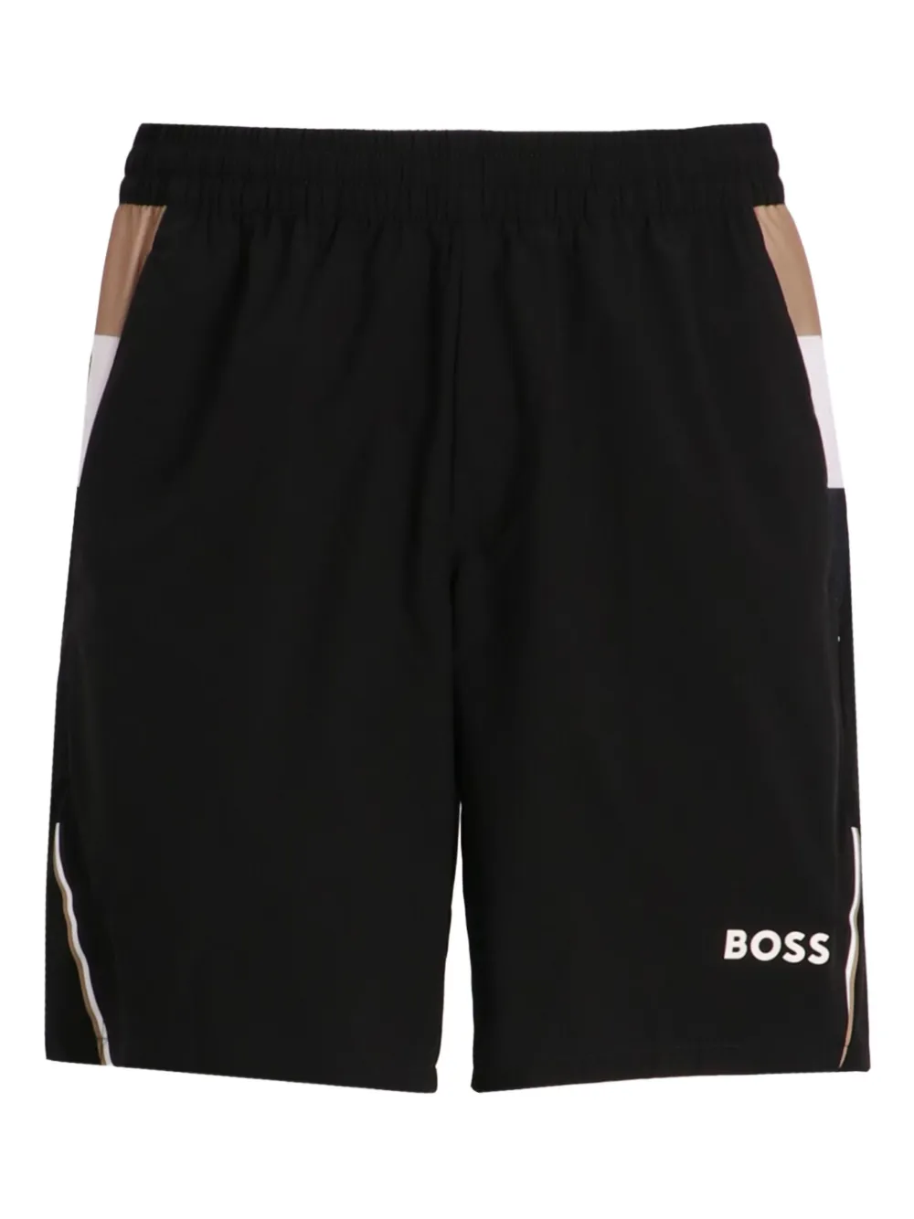 

Шорты с эластичным поясом BOSS, черный