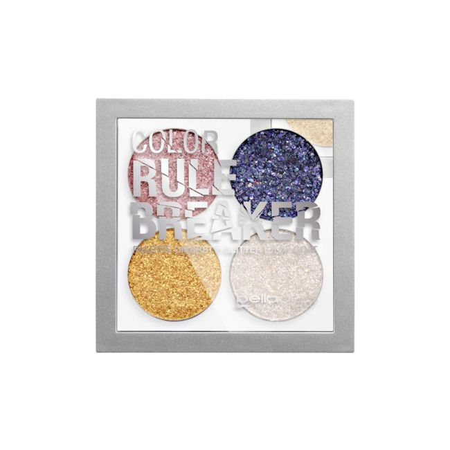 

Палитра теней для век Color Rule Breaker (4 x 0,85 г) (001 glitter party) Bellaoggi