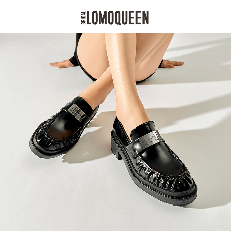 Лоферы женские черные SHOESZOOO — фото 3