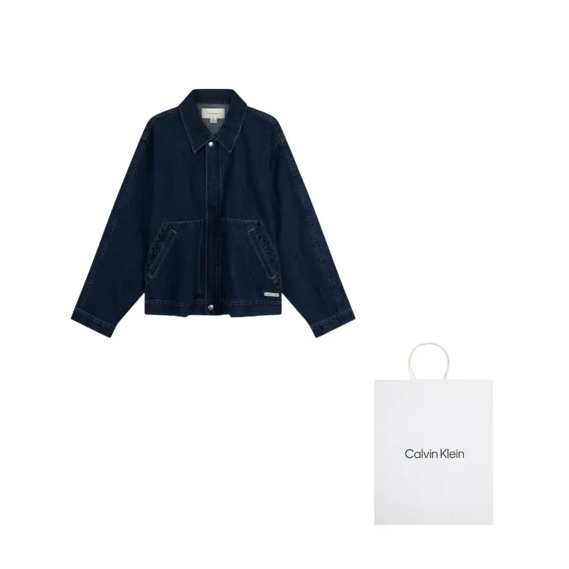 

Calvin Klein Джинсовая куртка мужская, 0JX-Denim Blue