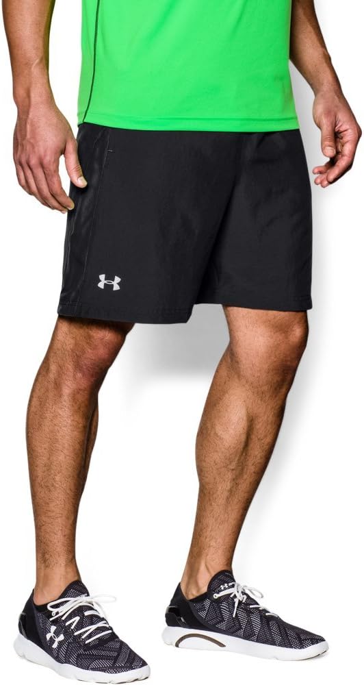 

Under Armour Мужские шорты Launch 7'' Solid, Black (001)/Reflective