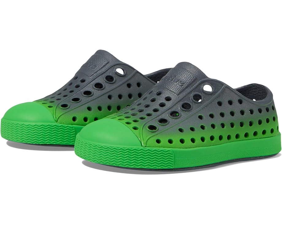 

Кроссовки Native Shoes Kids Jefferson Ombre, цвет Gravity Grey/Grasshopper Green/Gravity Grasshopper Ombre