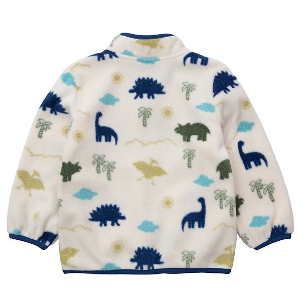Детская флисовая куртка для мальчиков Rokka&Rolla, Blue Ivory — фото 2