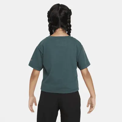 Футболка Nike Shine Boxy Tee, цвет Deep Jungle — фото 2