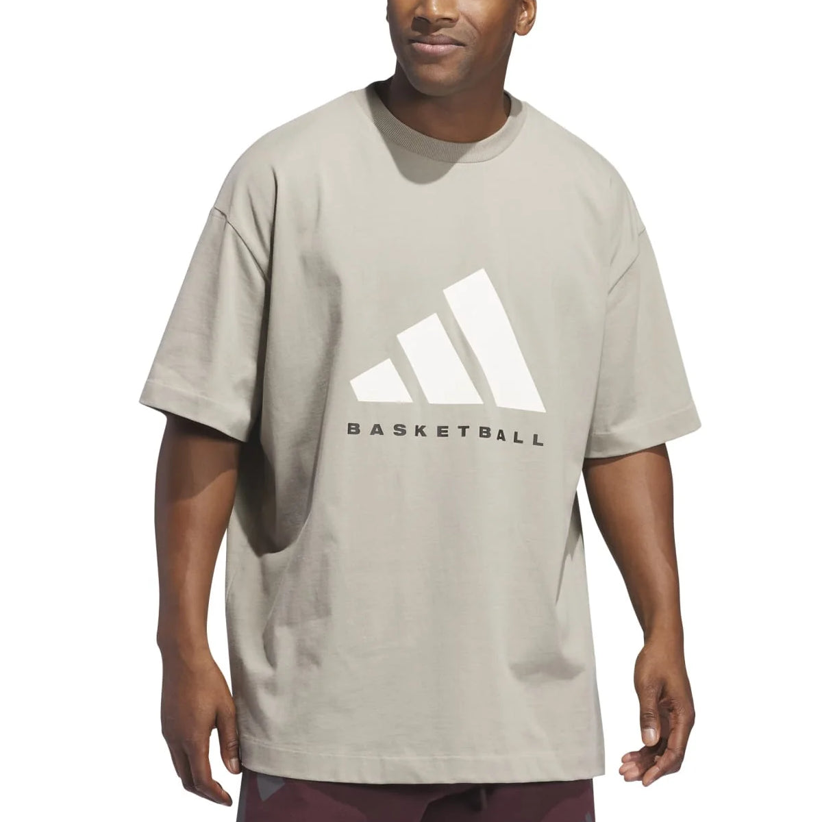 Футболка adidas ONEADI BB T-Shirt 'Beig' — фото 2