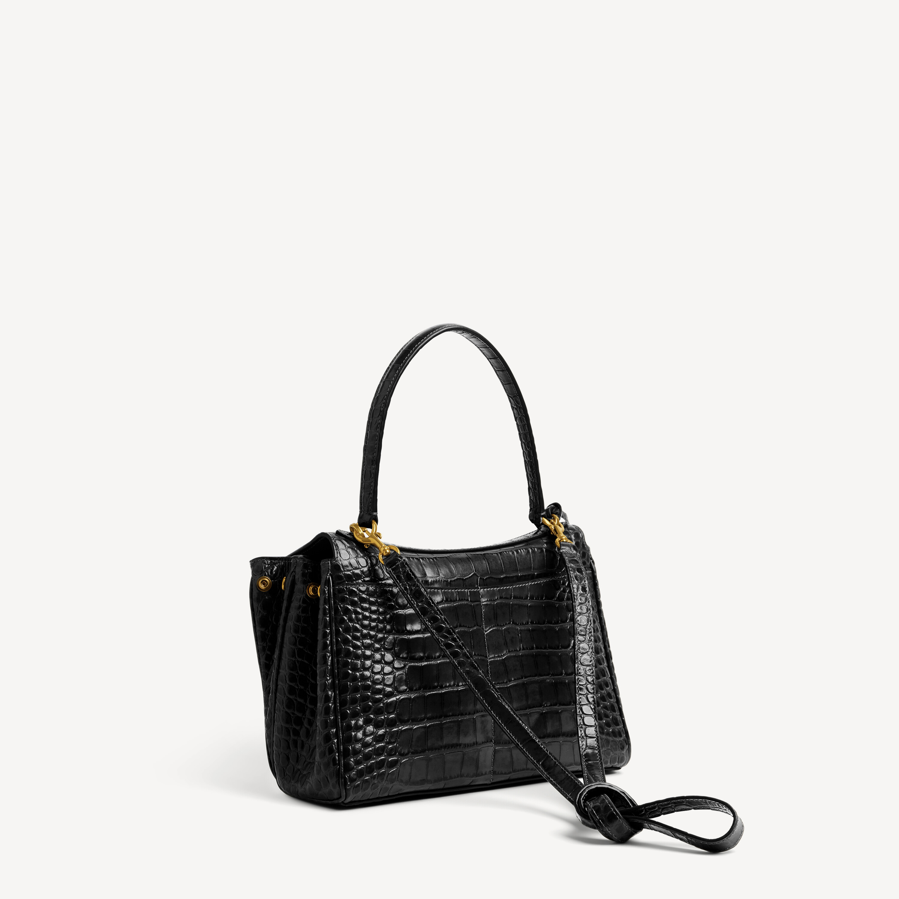 Женская сумка rodeo small черного цвета BALENCIAGA, черный — фото 3