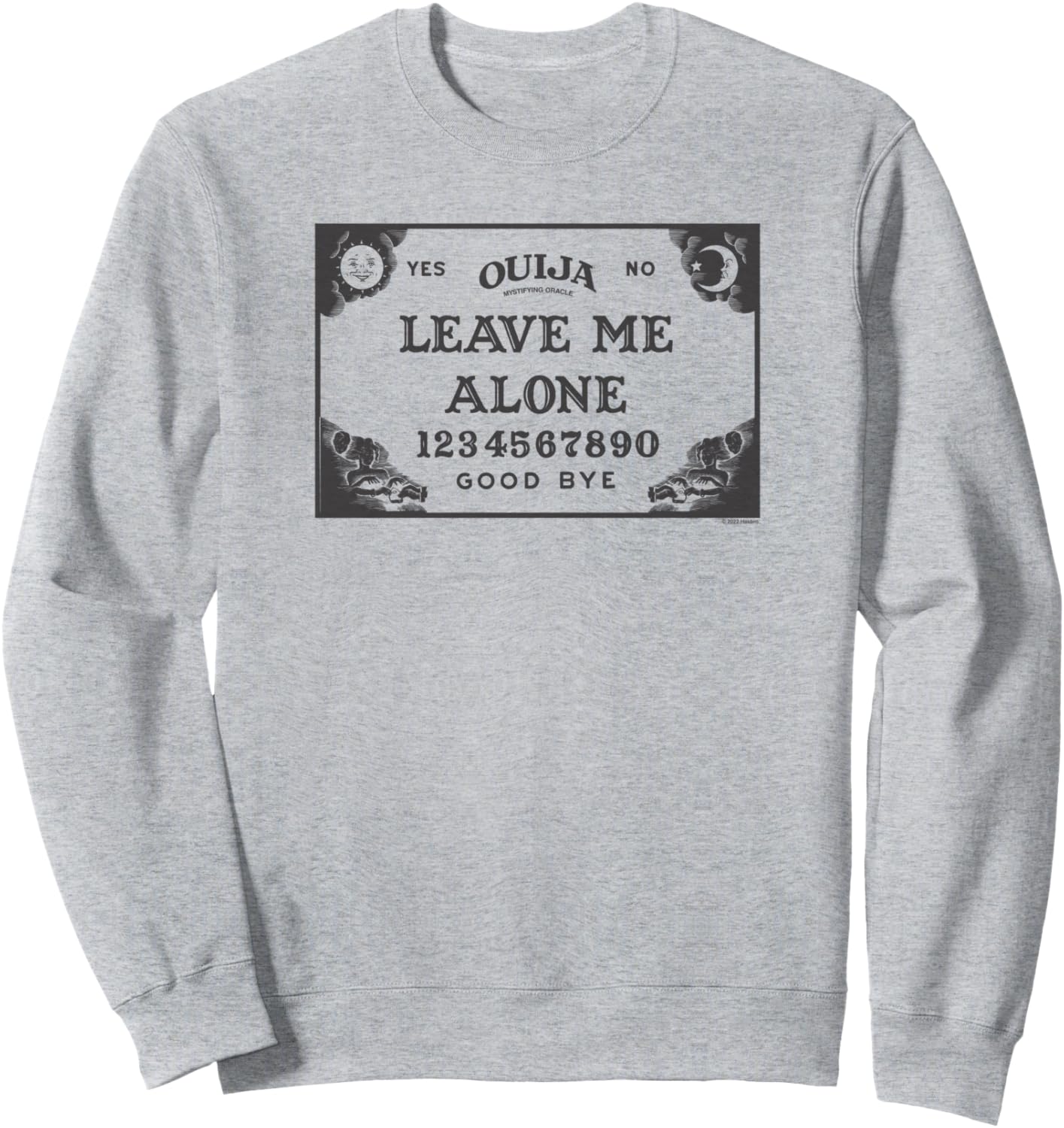 

Толстовка с логотипом доски для спиритических сеансов «Оставь меня в покое», серая Ouija, Серый, Толстовка с логотипом доски для спиритических сеансов «Оставь меня в покое», серая Ouija