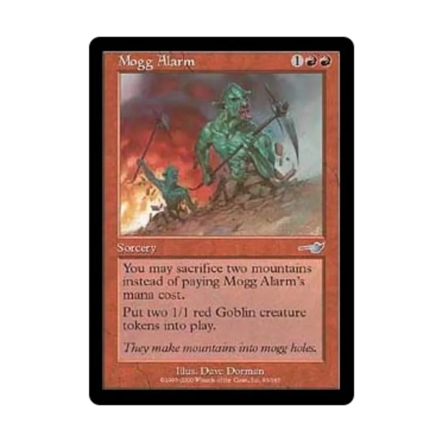 

CCG Сигнализация Могга (U), MTG - Nemesis