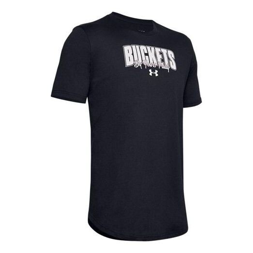 

Футболка men's ua baseline basketball sports black Under Armour, черный