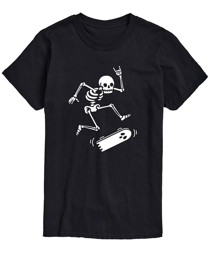 

Мужская футболка Skateboarding Skeleton Classic Fit AIRWAVES, черный