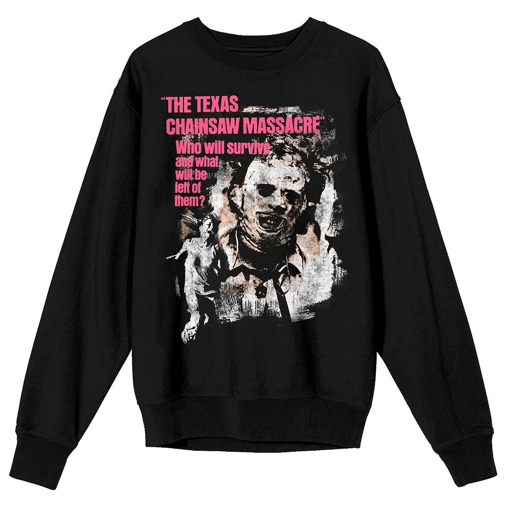 

Мужской свитшот Texas Chainsaw Massacre Licensed Character, черный