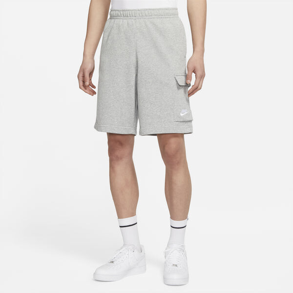 Шорты athleisure casual sports breathable shorts gray Nike, серый — фото 4
