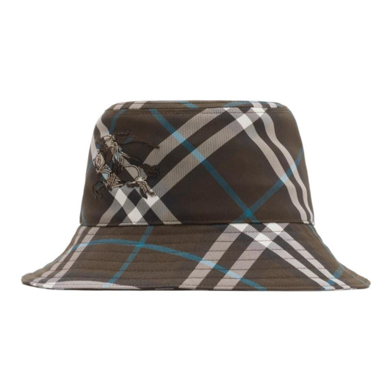 

Ковшовая шляпа с принтом в клетку Ekd Burberry, коричневый