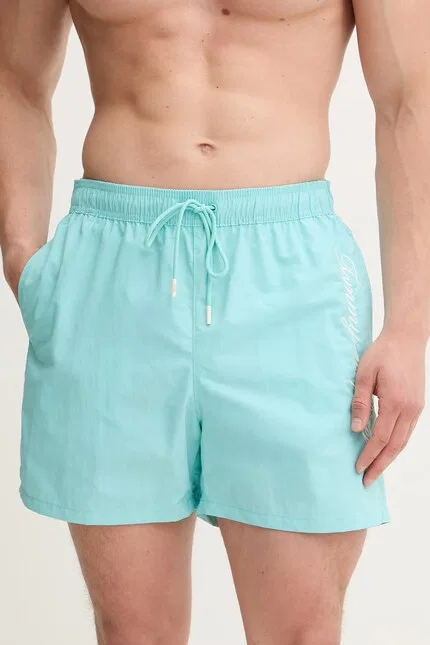 Плавки мужские SUMMER Tommy Hilfiger, бирюзовый — фото 2