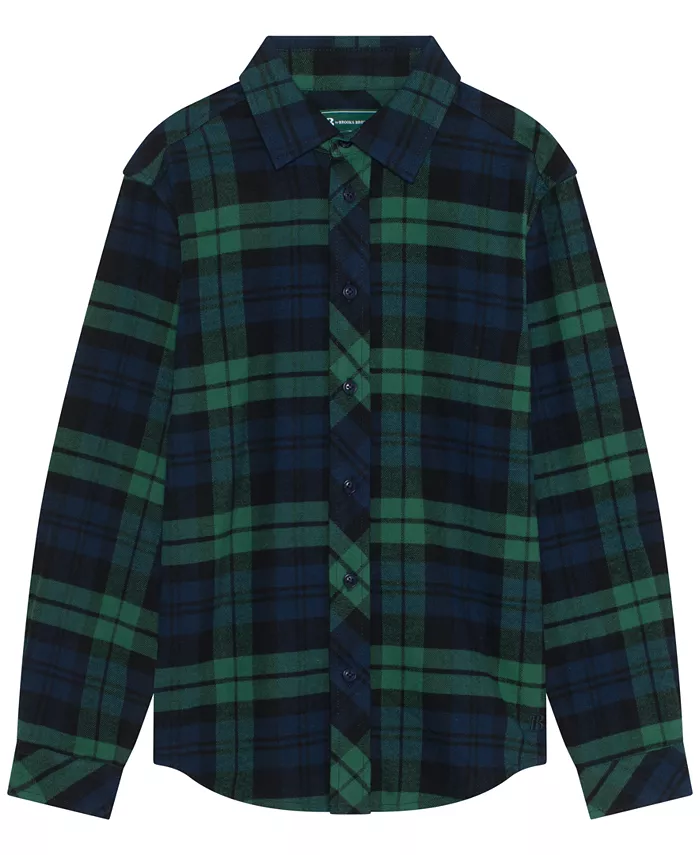 

Рубашка с длинным рукавом Big Boys Plaid B By Brooks Brothers