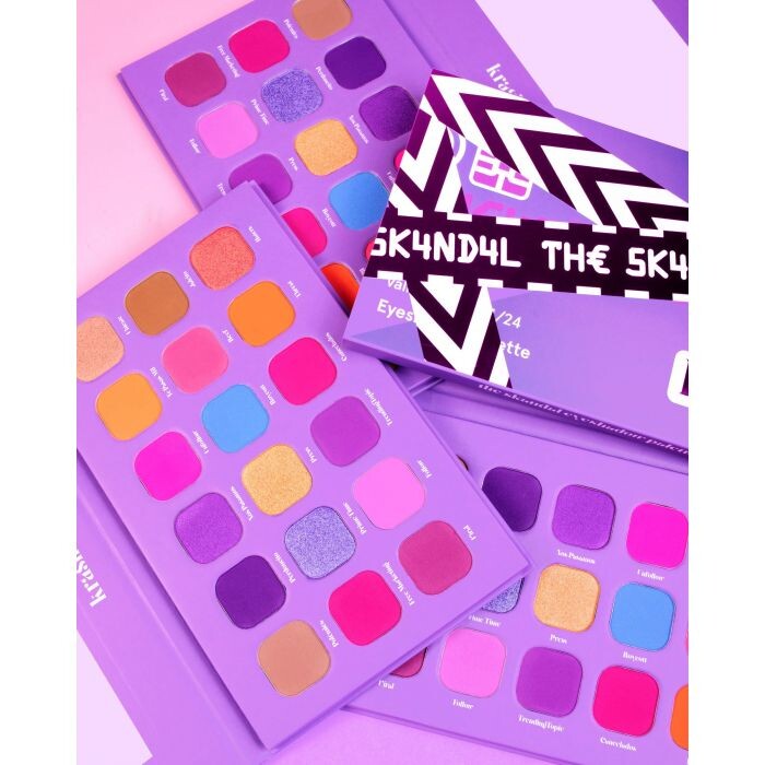 

Тени для век Paleta de Sombras The Skandal Krash Kosmetics, Multicolor