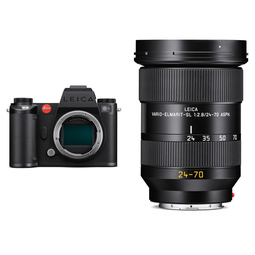 

Беззеркальная камера Leica SL3-S Mirrorless Camera with 24-70mm f/2.8 Lens Kit