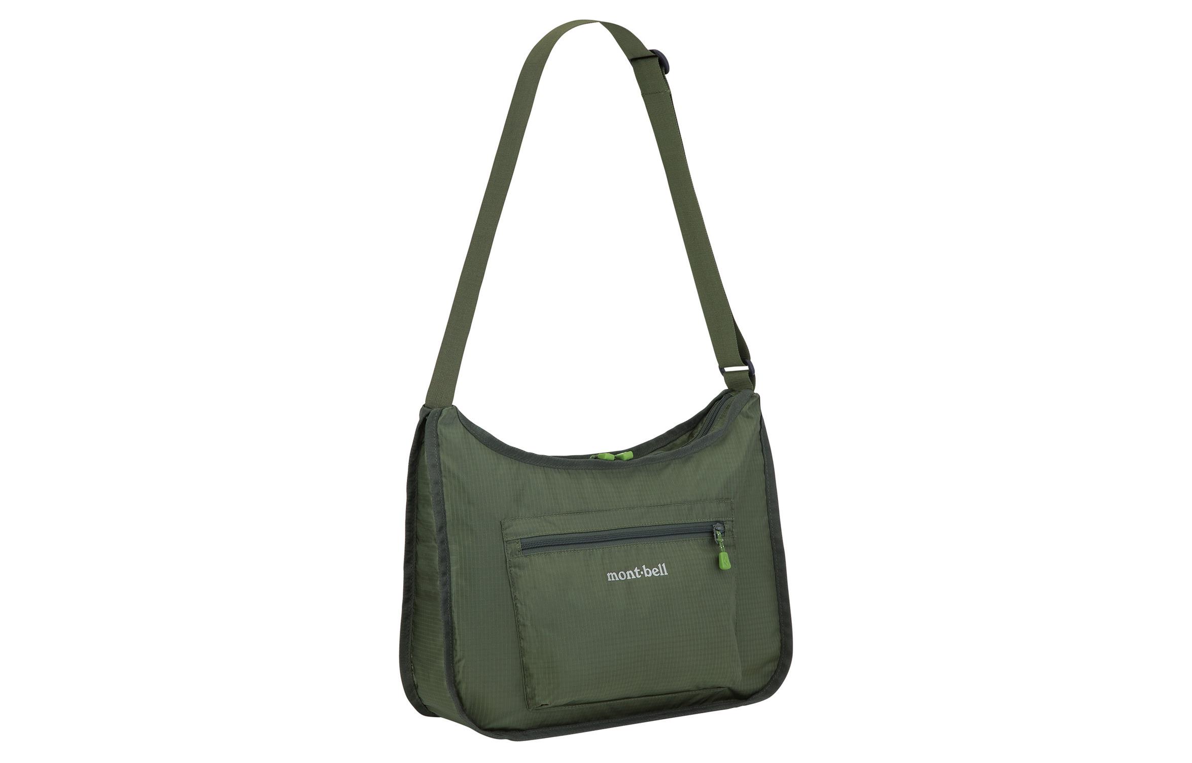

MONTBELL 8-литровая поясная сумка из нейлона цвета хаки зеленый унисекс, Khaki Green