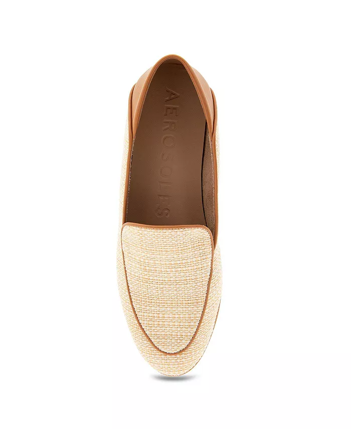 Женские лоферы Bay Tapered Aerosoles, коричневый/бежевый — фото 4