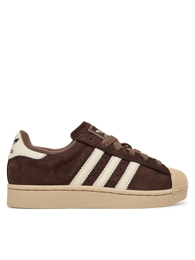 Adidas Кроссовки Superstar II IH9314 коричневые