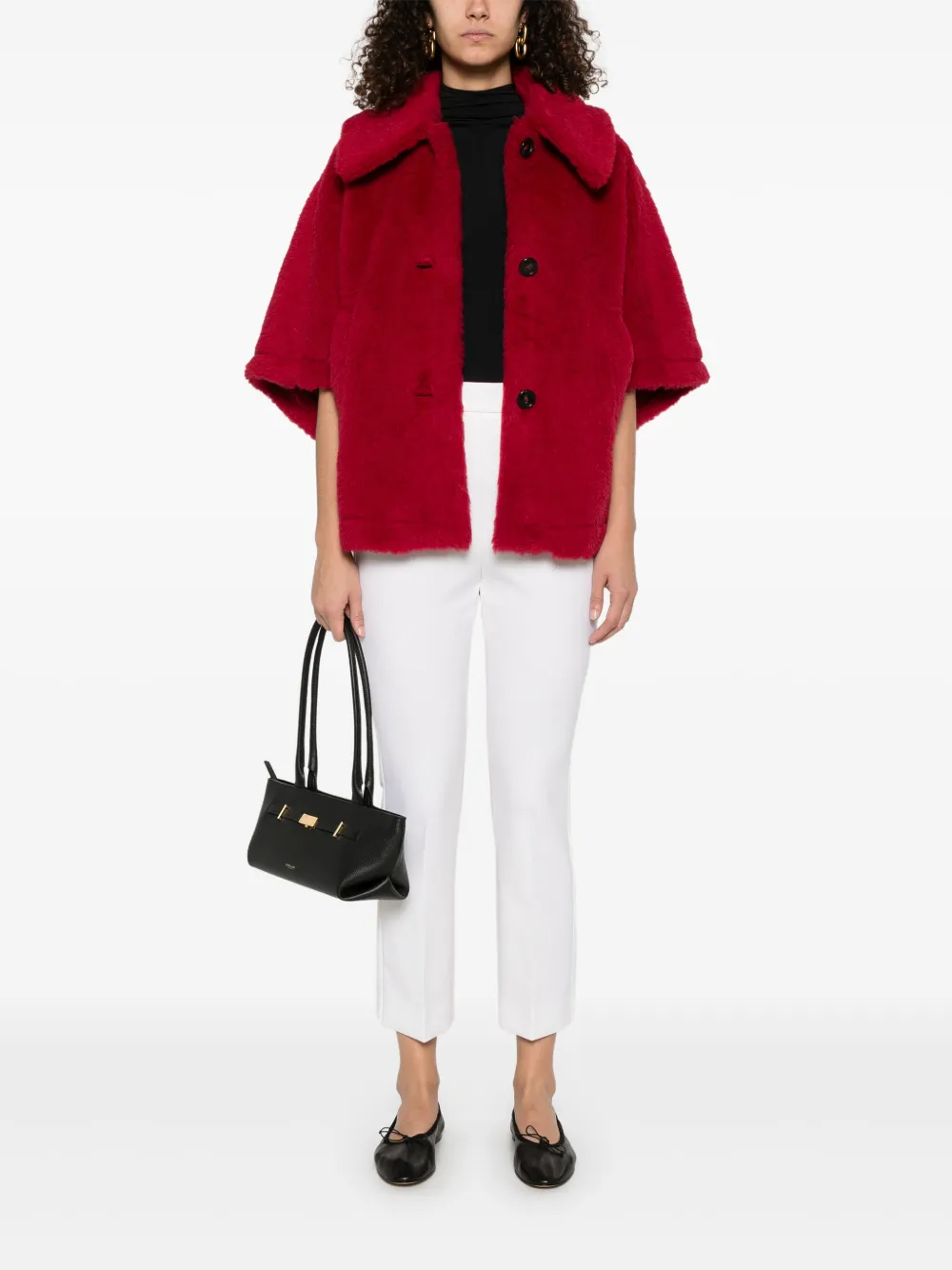 Брюки Nepeta MAX MARA, белый — фото 2