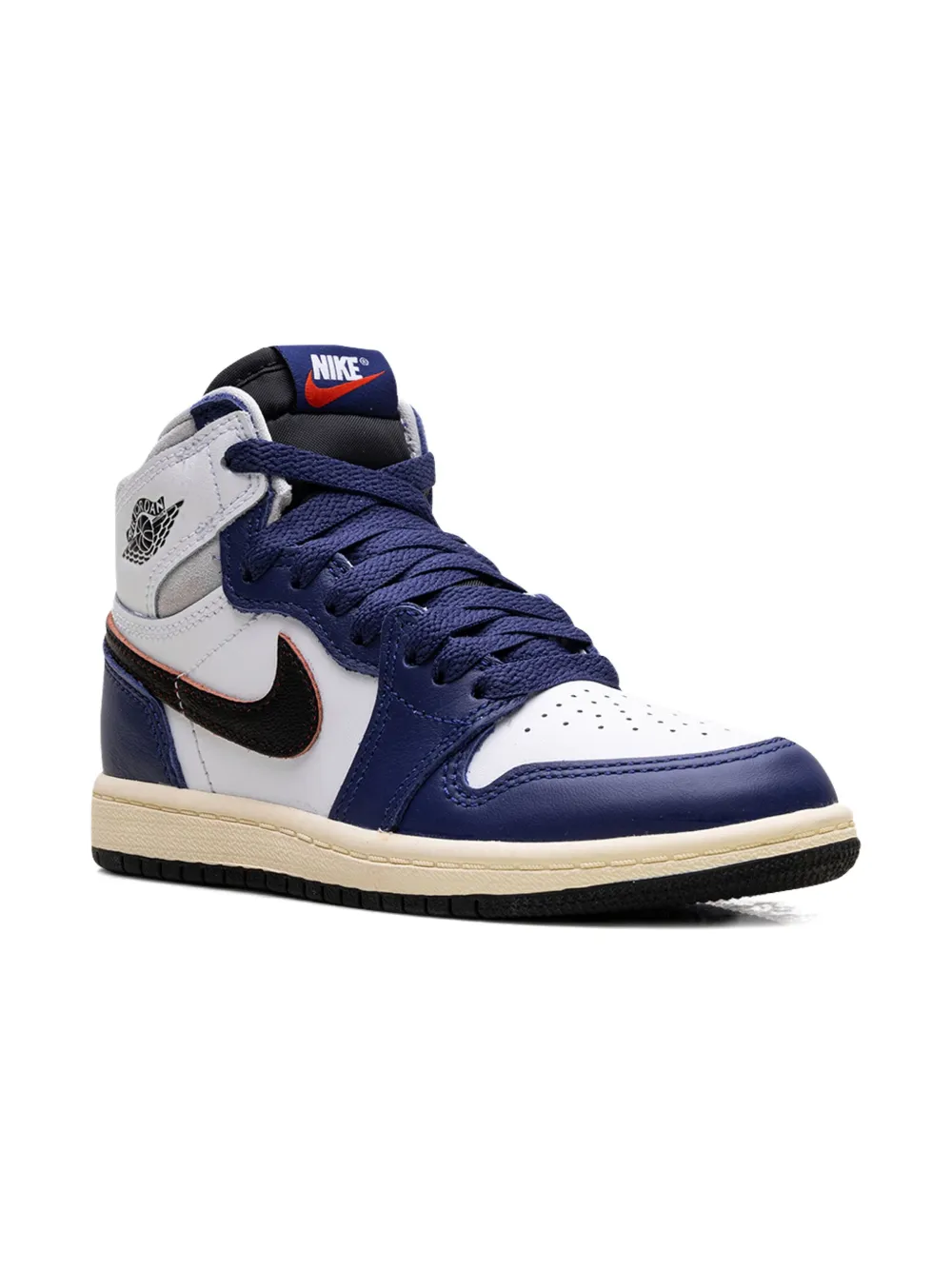 

Кроссовки Air Jordan 1 Retro High OG Rare Air Jordan Kids, синий