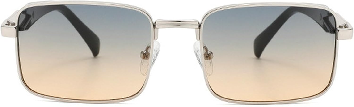 

Солнцезащитные очки в стиле ретро квадратной формы для женщин и мужчин, модные солнцезащитные очки в винтажном стиле, защита от ультрафиолета UV400, стильные женские солнцезащитные очки mincl, Green Yellow