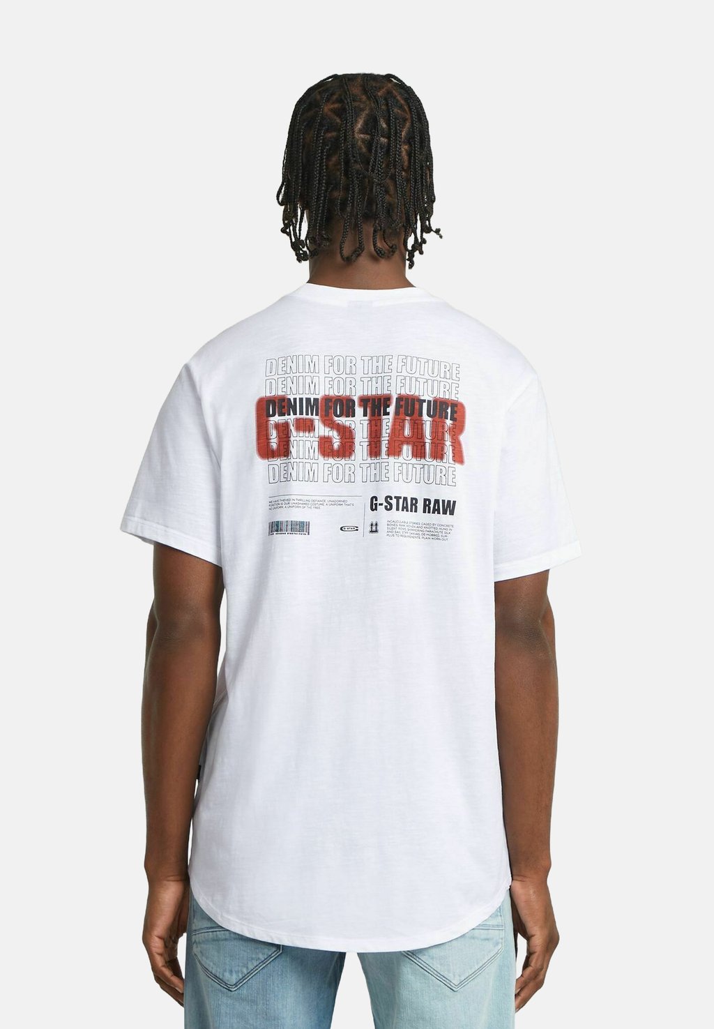 

Футболка с принтом LASH BACK GRAPHIC G-STAR, белый