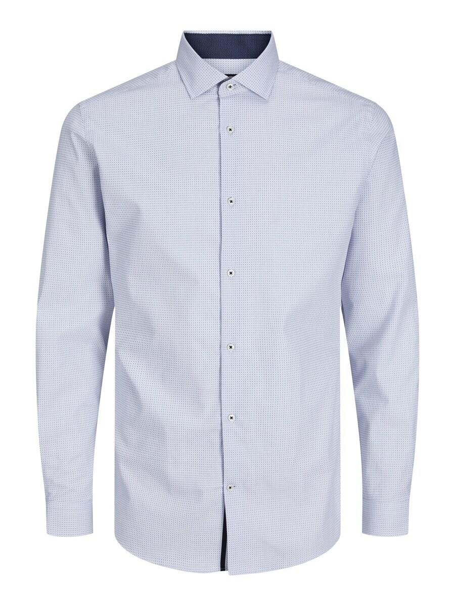 

Деловая рубашка JACK & JONES Slim fit Business Shirt Parker, цвет dark blue/off white