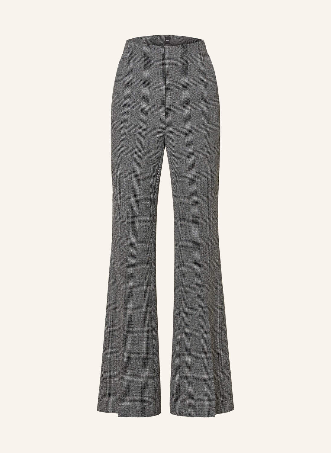 

Брюки Bootcut телесса Boss, серый