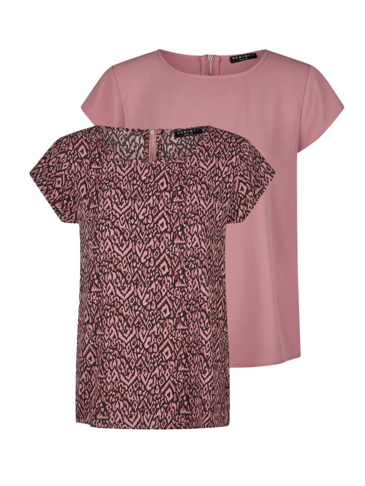 

Футболка DFAda, упаковка из 2 шт., розового цвета DENIMFY, Розовый, Футболка DFAda, упаковка из 2 шт., розового цвета DENIMFY