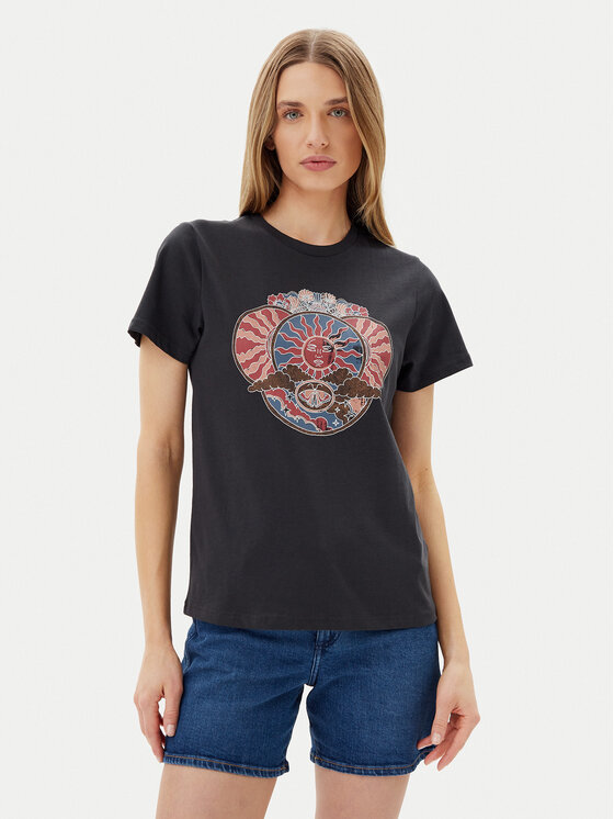 

Футболка обычного кроя Graphic 112362563 Wrangler, черный