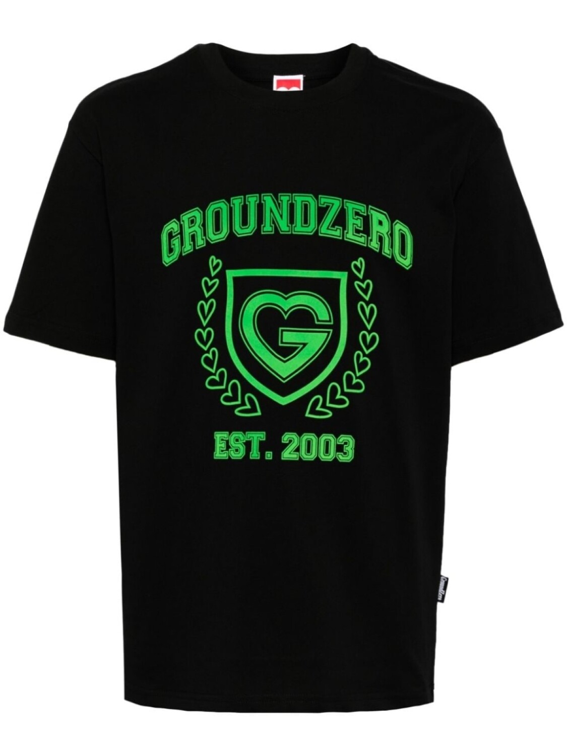 

Ground Zero футболка с логотипом, черный