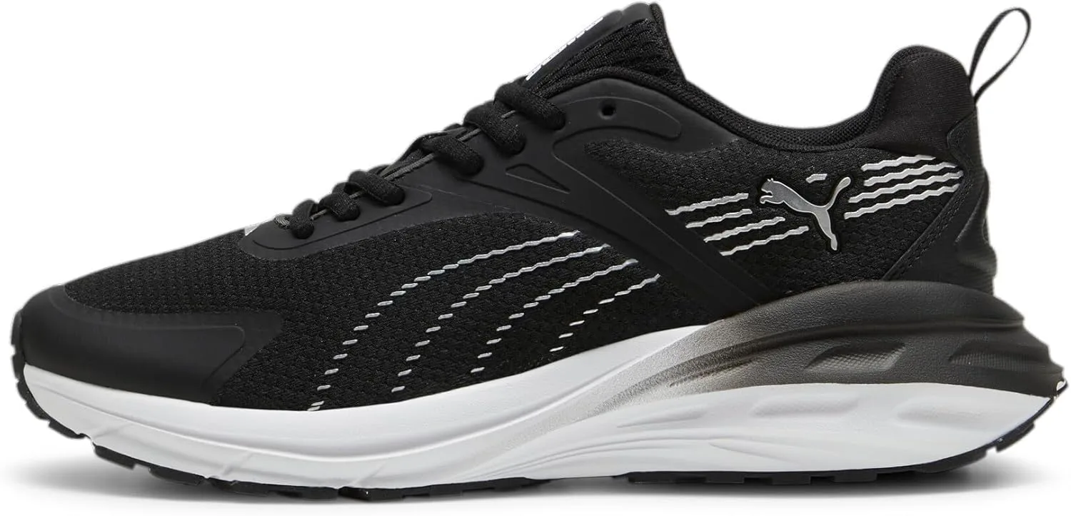 PUMA Унисекс Гипнотические кроссовки, белый/черный/серый/серебряный
