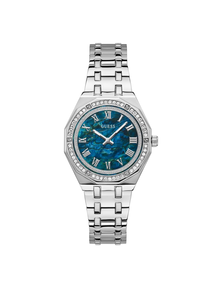 

Guess Кварцевые часы GW0770L1 серебристого цвета