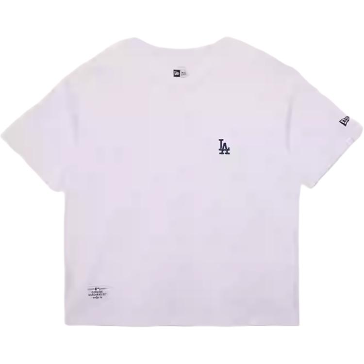 

Футболка с рукавом дроп-шилдер женская светло-серая New Era, светло-серый