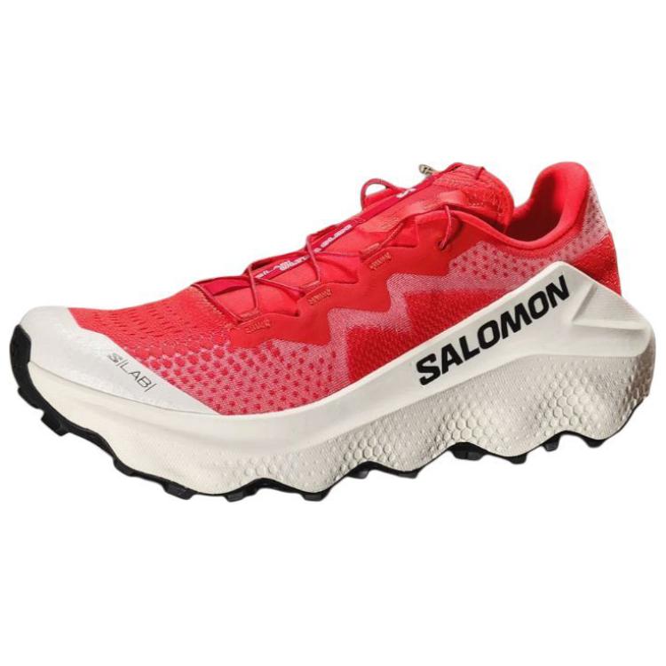 Дышащие кроссовки для беска низкие унисекс красные SALOMON — фото 2