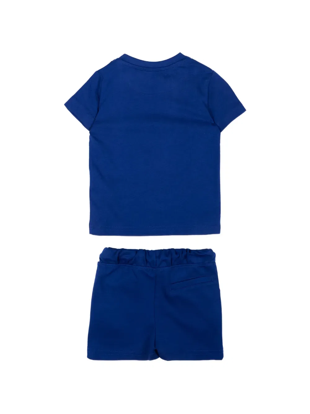 Комплект из футболки и шорт с логотипом Just Cavalli Kids, синий — фото 2