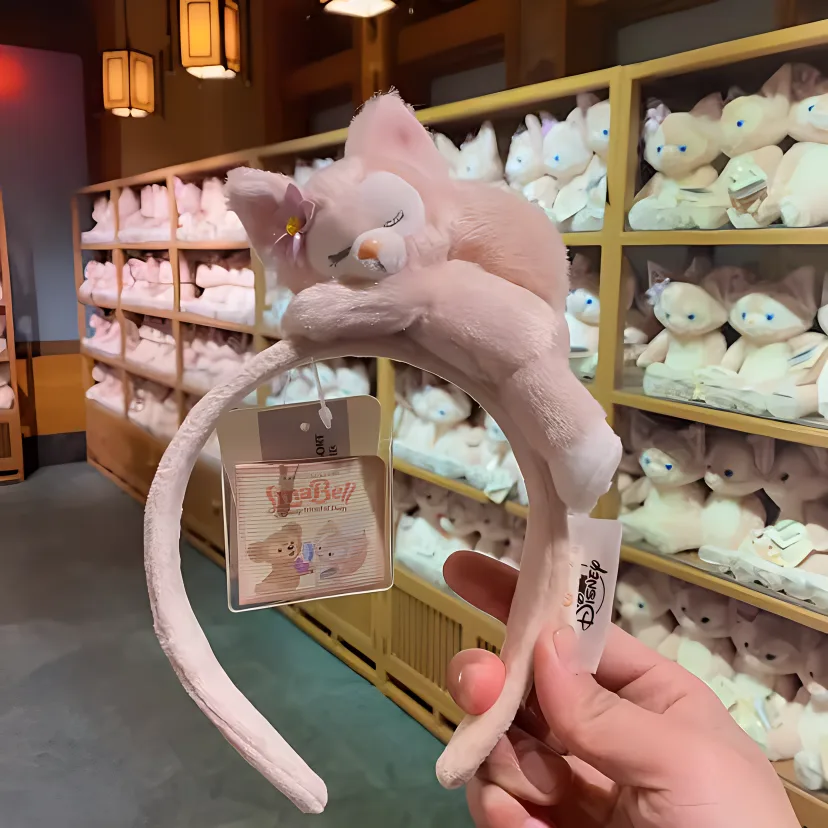 Повязка на голову LinaBell Sleepy LinaBell, мерч IP Disney, розовый — фото 3