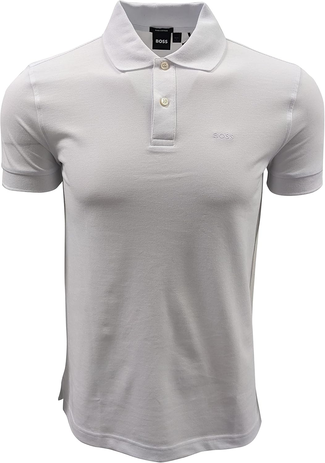 

Hugo Boss мужская поло Firenze Regular Fit из пима-хлопка 50182831, White 100 (2023 Logo), Белый, Hugo Boss мужская поло Firenze Regular Fit из пима-хлопка 50182831, White 100 (2023 Logo)