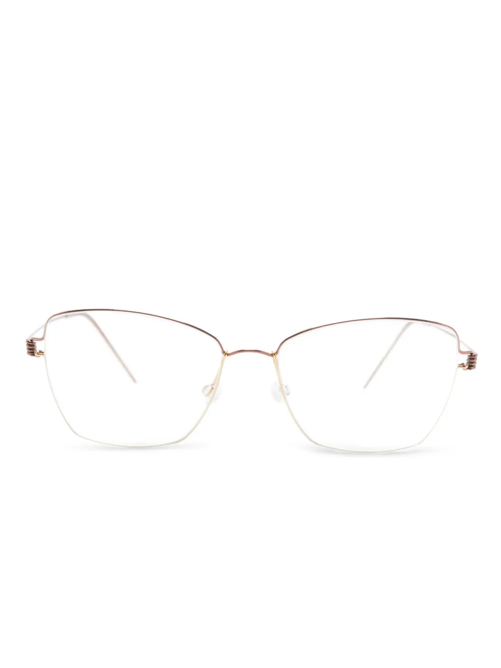 

Очки Femke в безободковой оправе Lindberg, золотистый